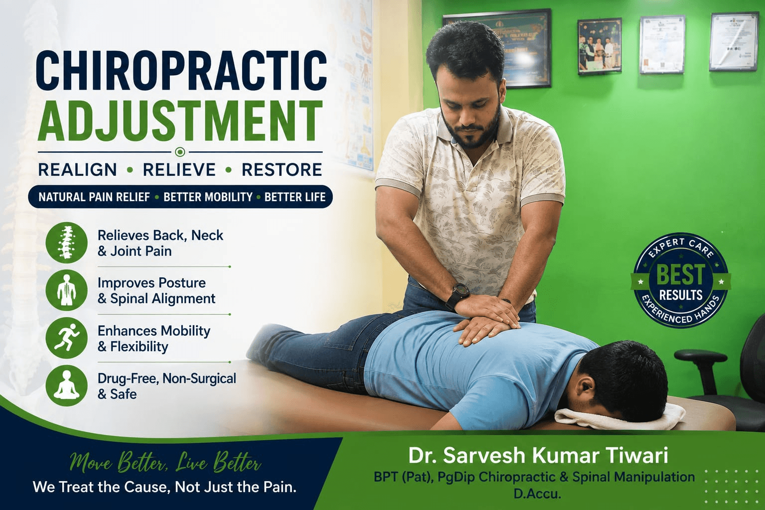 We Treat the Cause, Not Just the Pain.